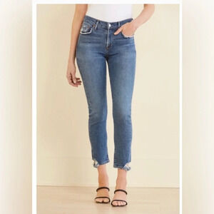 AGOLDE Toni Straight Leg Ankle Jeans Style
A133F-3002 Distressed Cropped